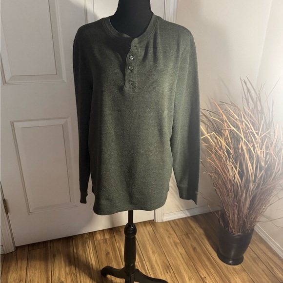 Faded Glory Men's Green Sweater - Picture 1 of 8